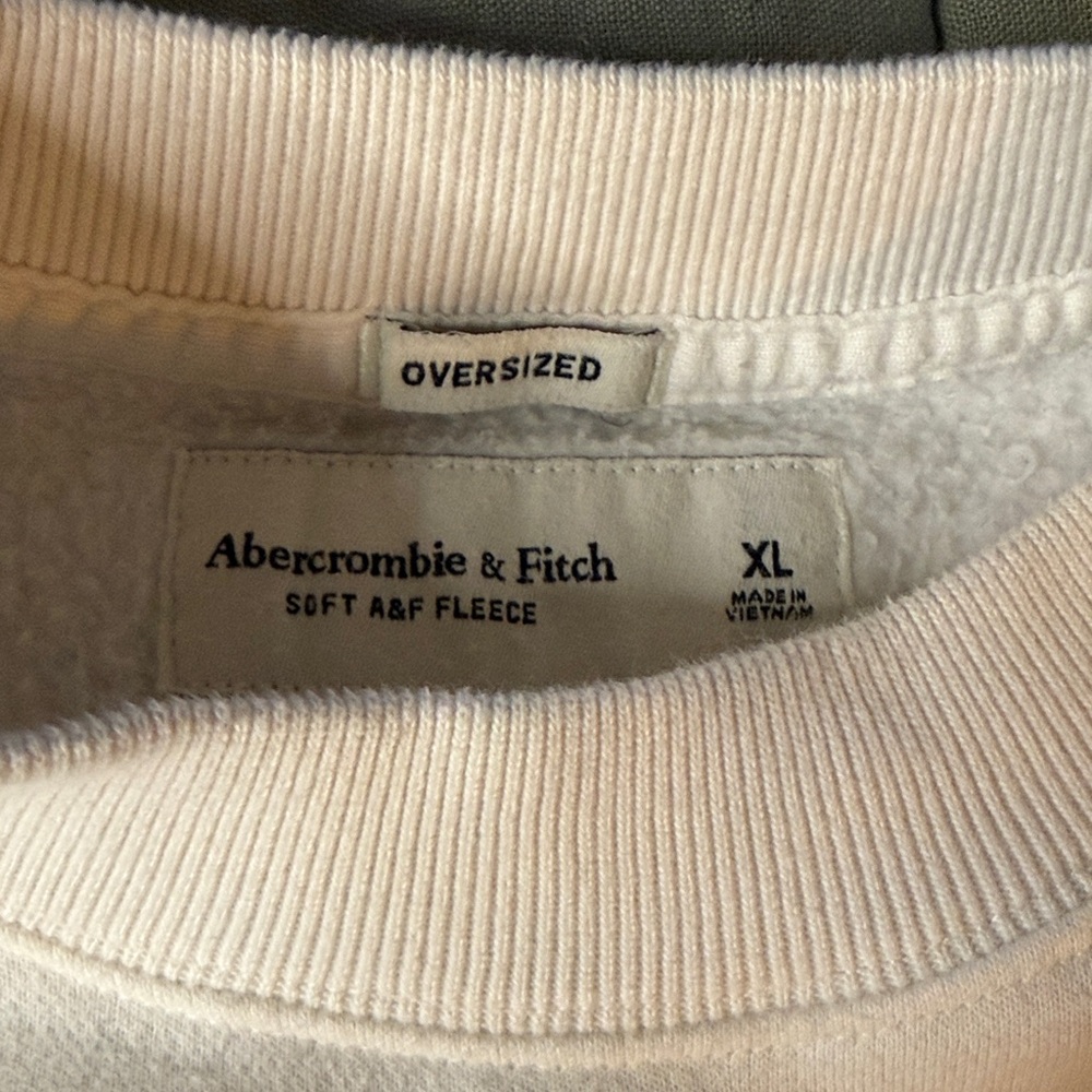 Y2K Vintage Abercrombie & Fitch Oversized Sweatshirt XL Rocky Mountains Graphic - Picture 3 of 6